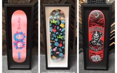 Skateboard Deck Display Frames