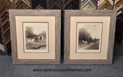 Vintage Art Framing