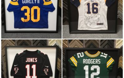 Football Jersey Display Frames