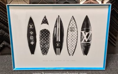 Custom Framing Poster Art