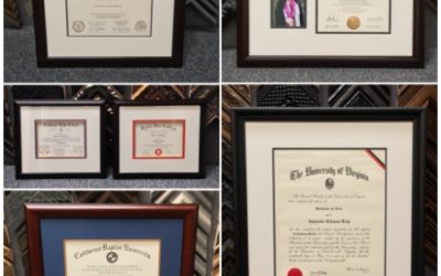 Diploma Custom Framing
