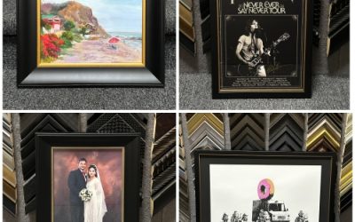 Custom Framing in Black