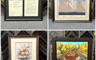 Custom Framing for Your Art and Accomplishments